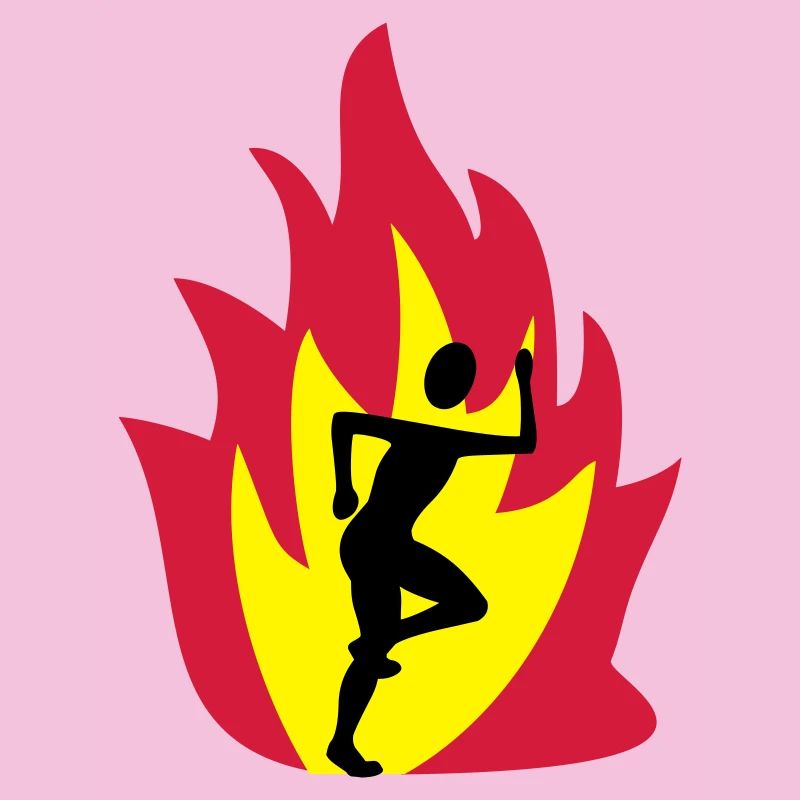 Runner flame
