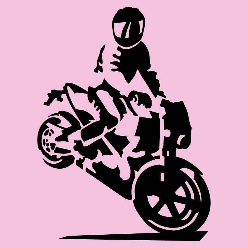 motorcycle stunt