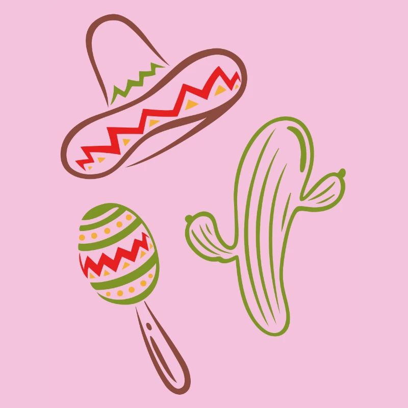 Mexico Cinco De Mayo Cactus Sombrero