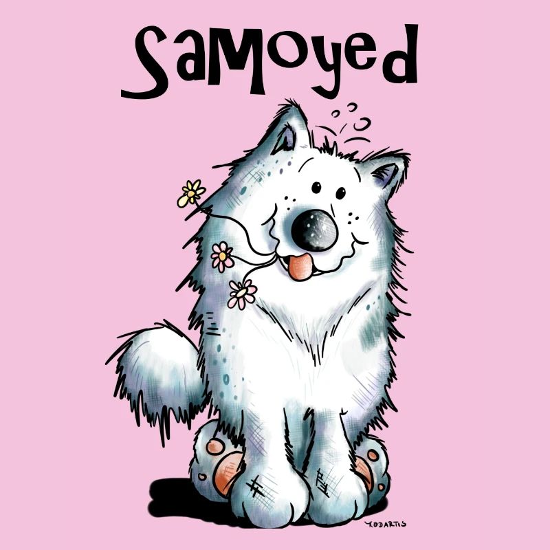 Funny Samoyed