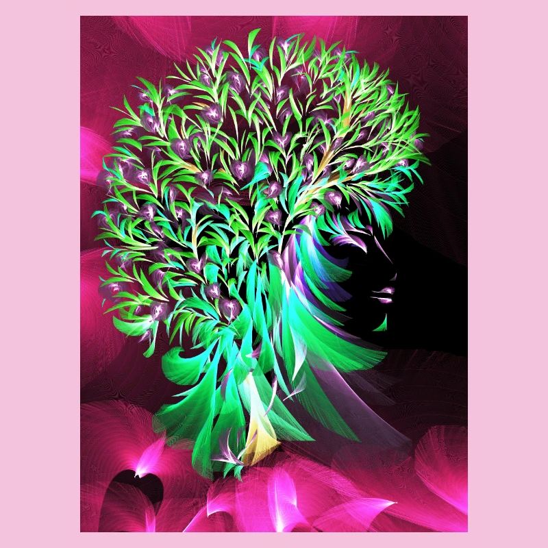 Magischer Baum der Liebe