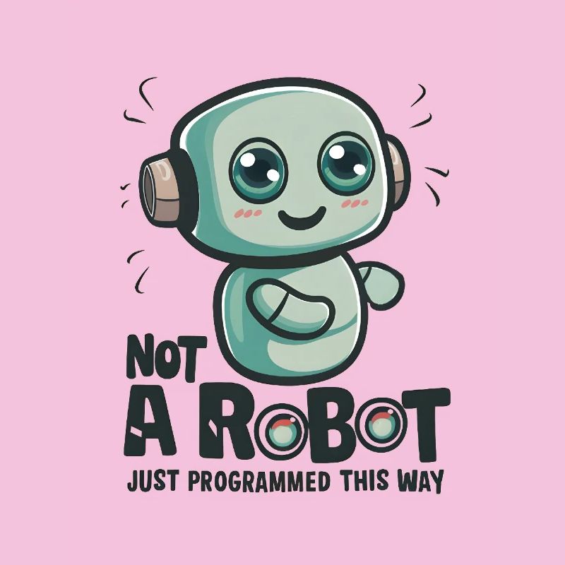 Not a Robot, Just Programmed This Way