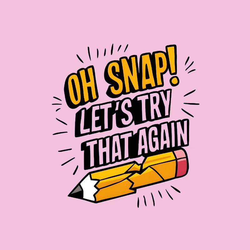 Oh Snap! Let's Try That Again