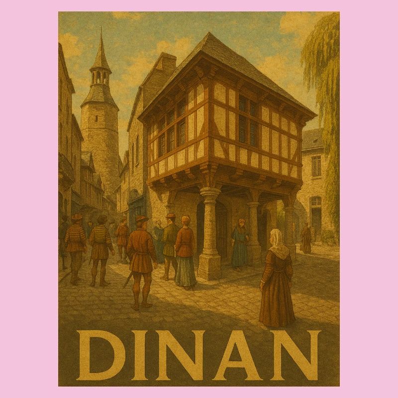 Mittelalterliches Stadtleben in Dinan