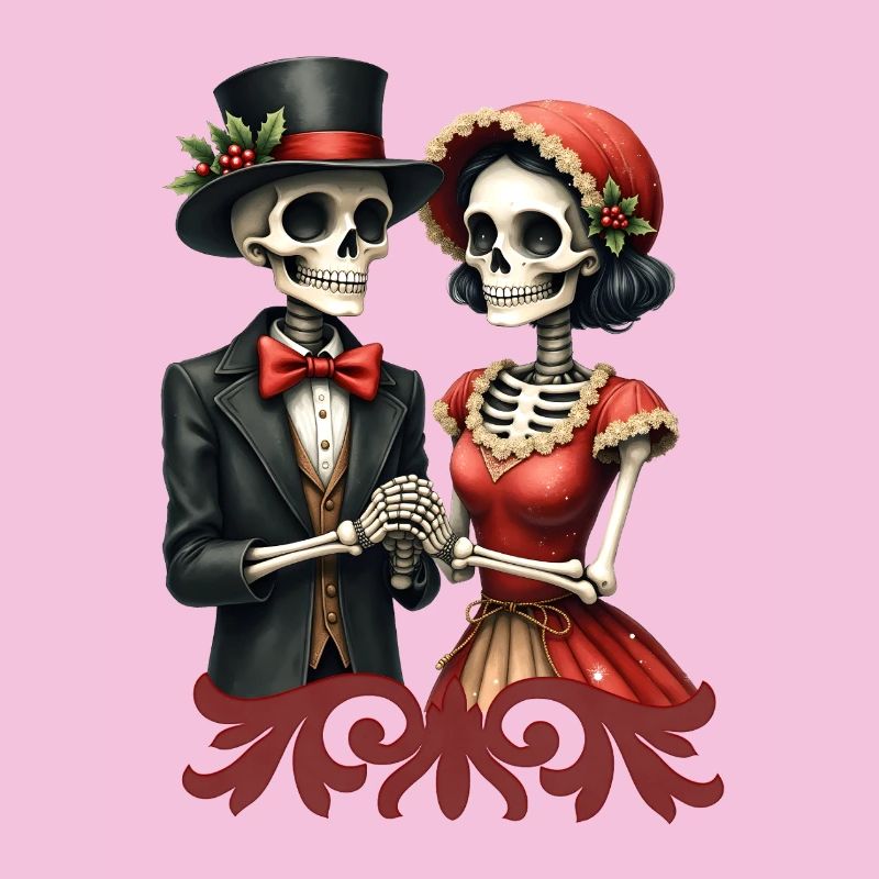 Romance de Noël des os.