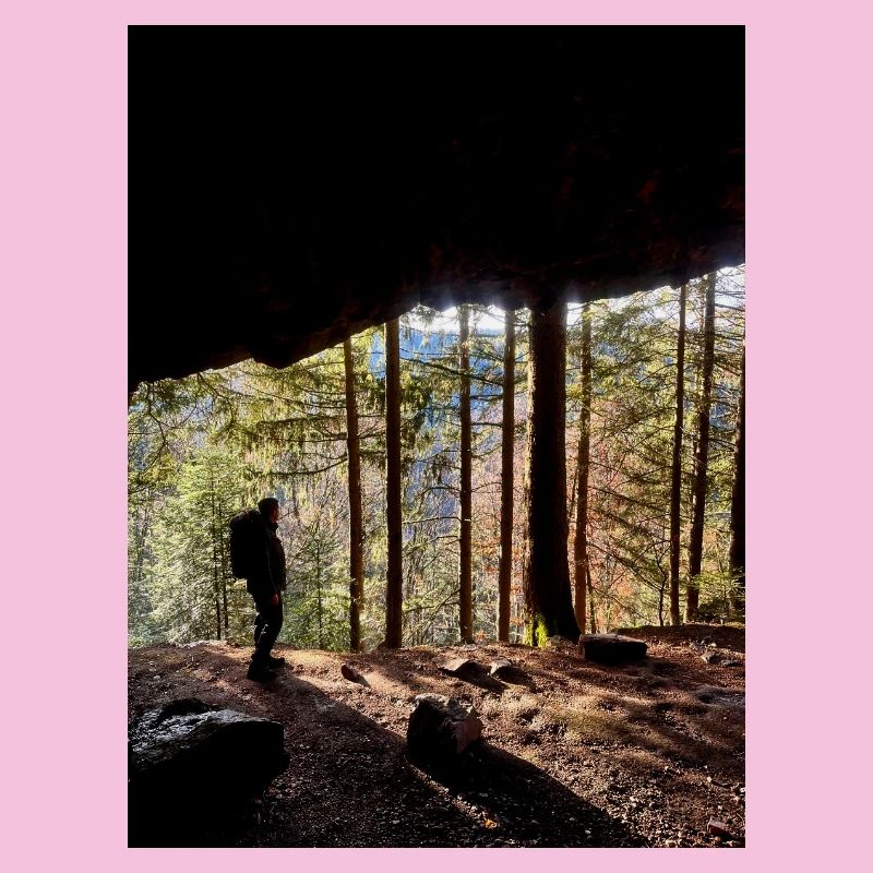 Waldwanderer Naturkunst Design