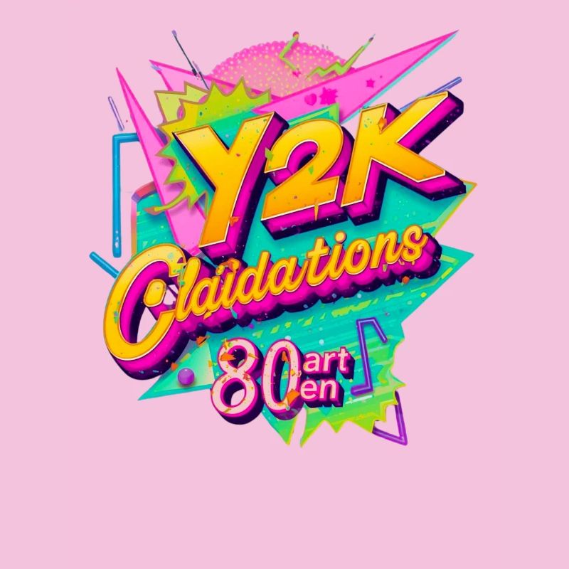 Conception de célébration rétro Y2K