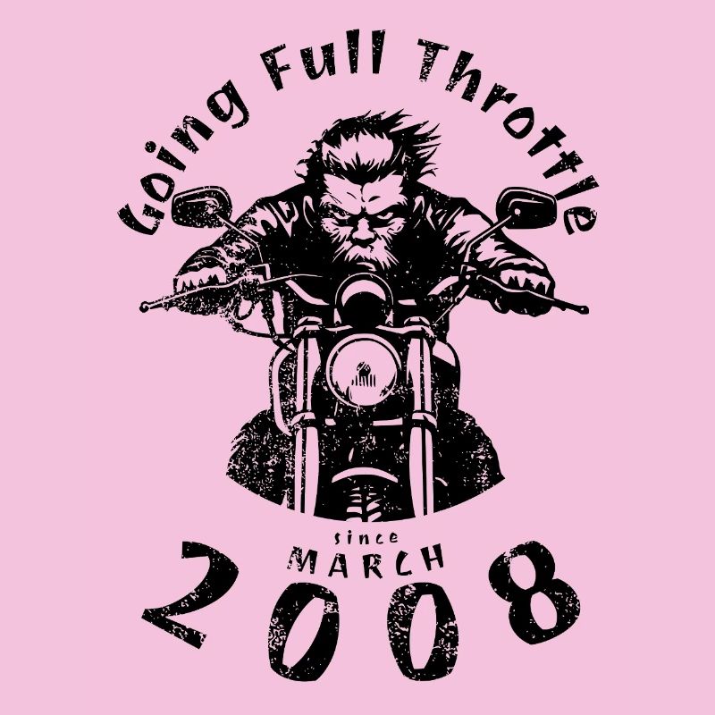 18. Geburtstag Going Full Throttle Since 03/2008