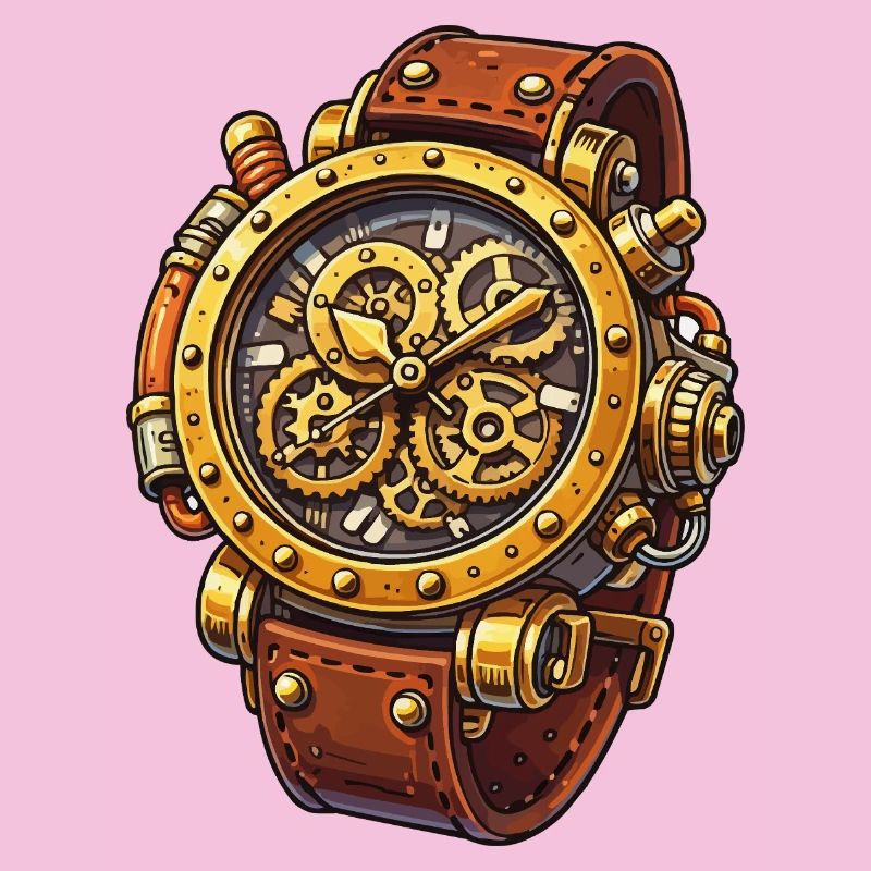 Steampunk Movement Chrono Design