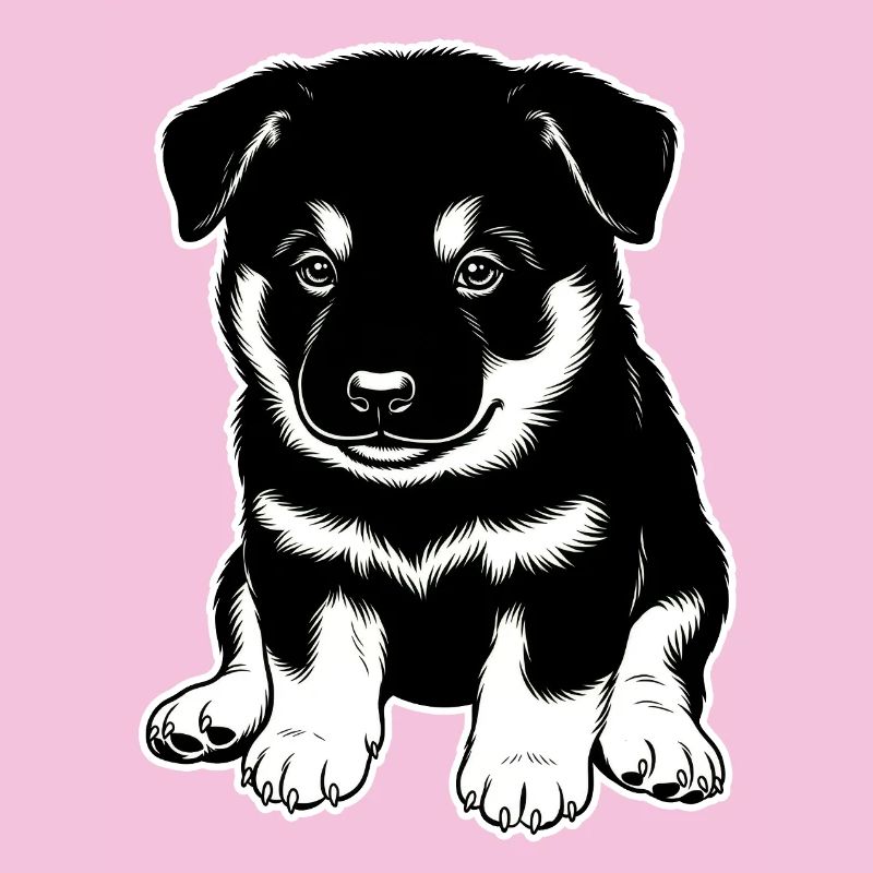 Eurasier | Chiot noir | Chiot
