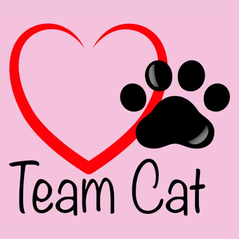 Team Cat mit Herz
