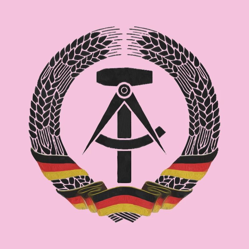 DEUTSCHES ARBEITERWAPPEN OSSI OSTALGIE DDR