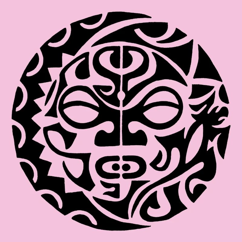 Black Polynesian skull