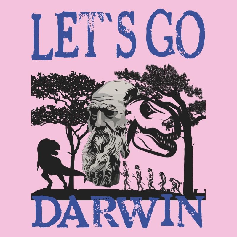 Charles Darwin Evolution textile Geschenkidee