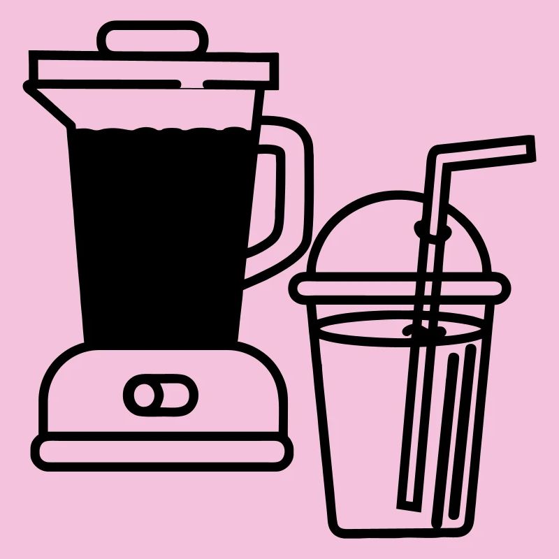 Blender and smoothie