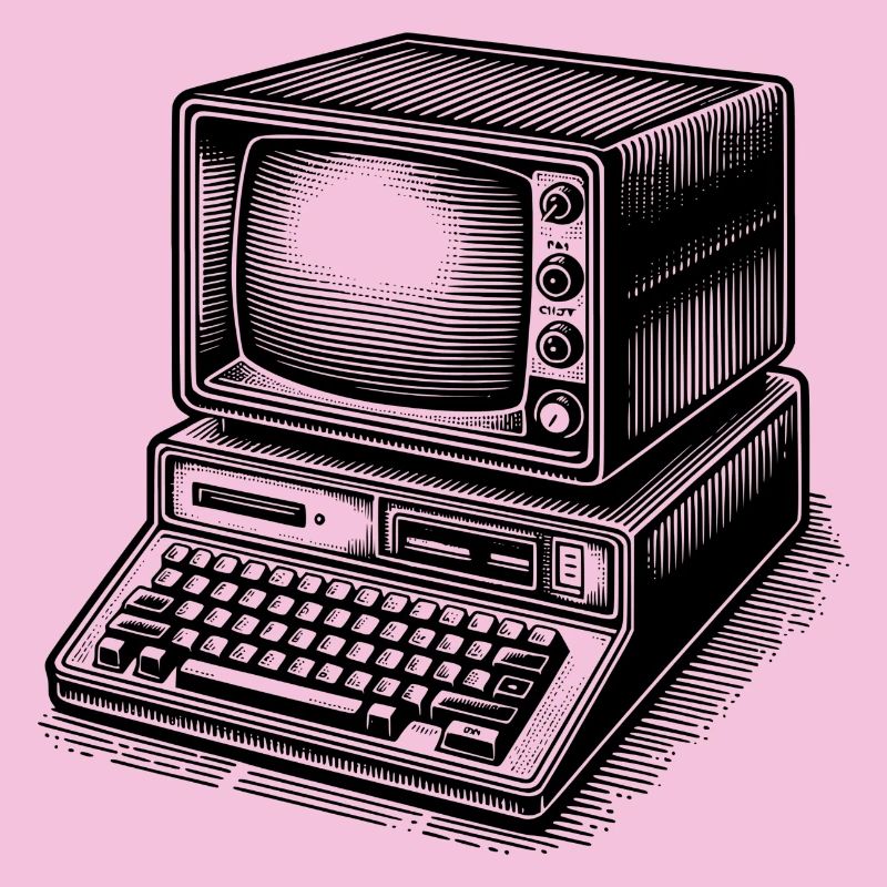 Klassischer Retro-PC