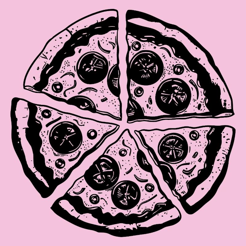 Pizza Zeichnung