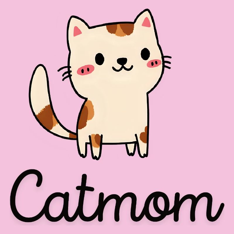 Design de chat mignon avec charme