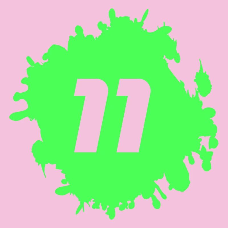Vert néon Splash 11