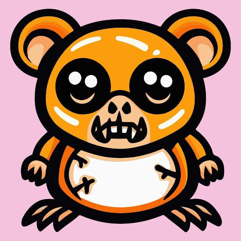 Hamster Halloween Comic Lustig