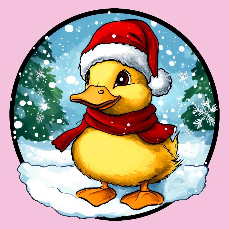 Weihnachtsmann Entchen