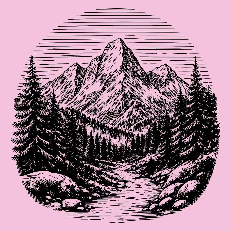 Chemin à travers la forêt