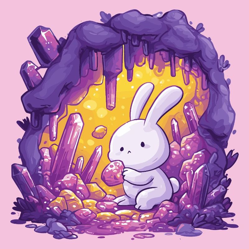 Rabbit in Crystal Cave