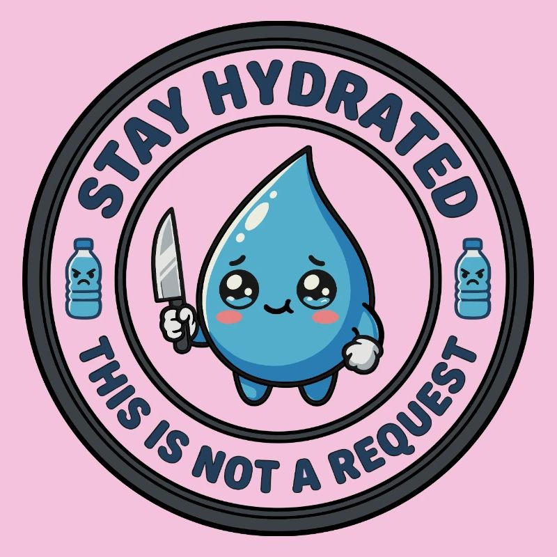 Reste hydraté, tueuse mignonne