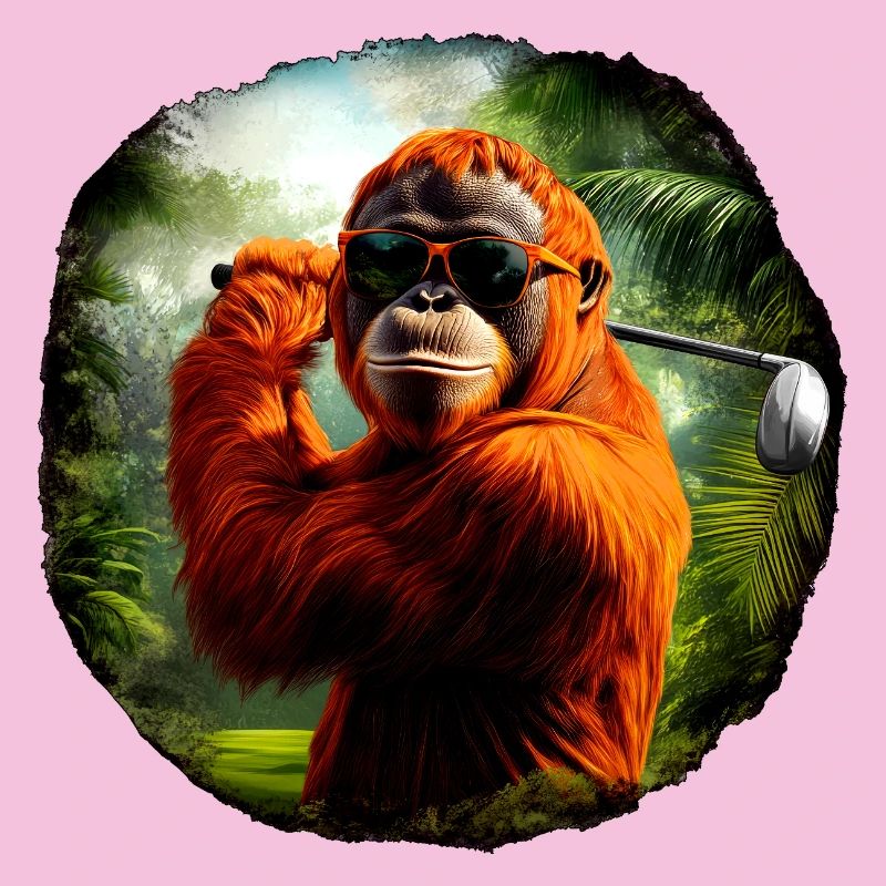 Orang-Utans Golf / Affe