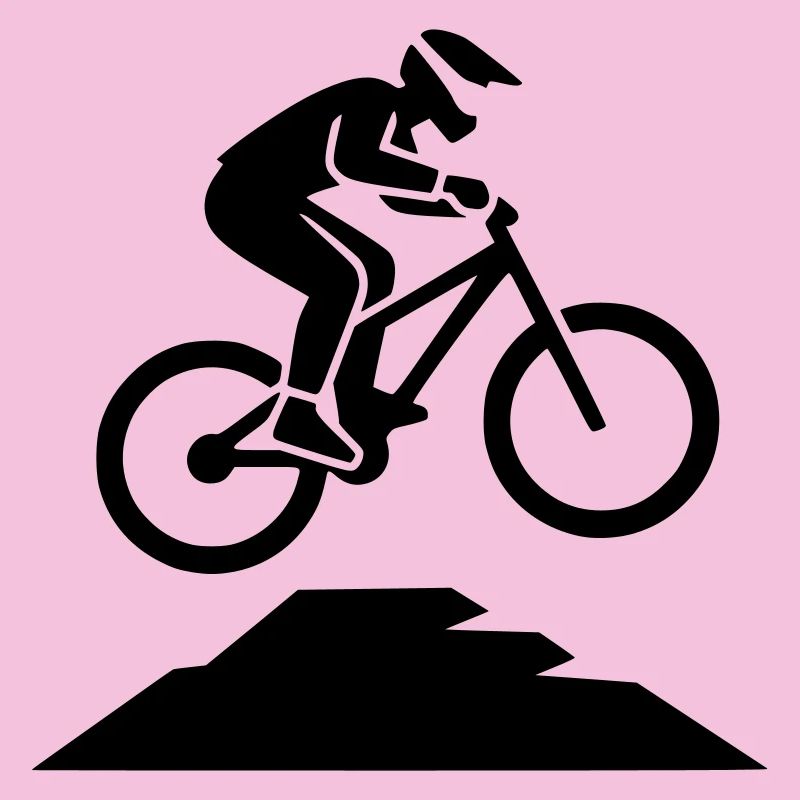 Silhouette du Jump Biker VTT
