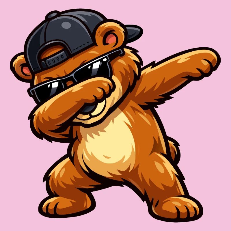 Dabbing Bear