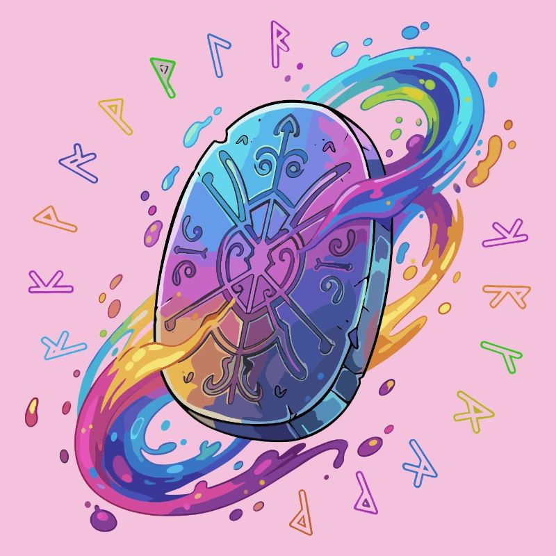 Rainbow Runes Shield