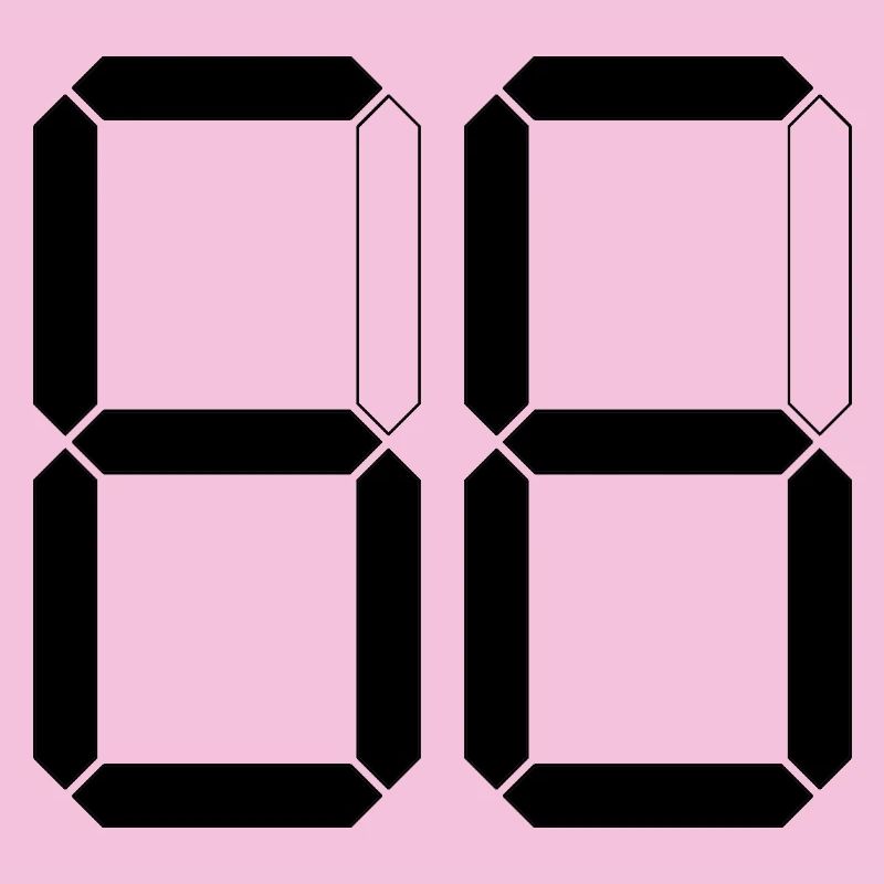 NUMMER 66 Sechsundsechzig Geschenk Digital