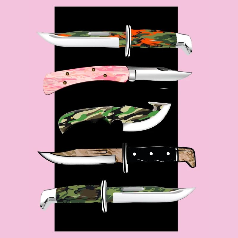 Camouflage Messer