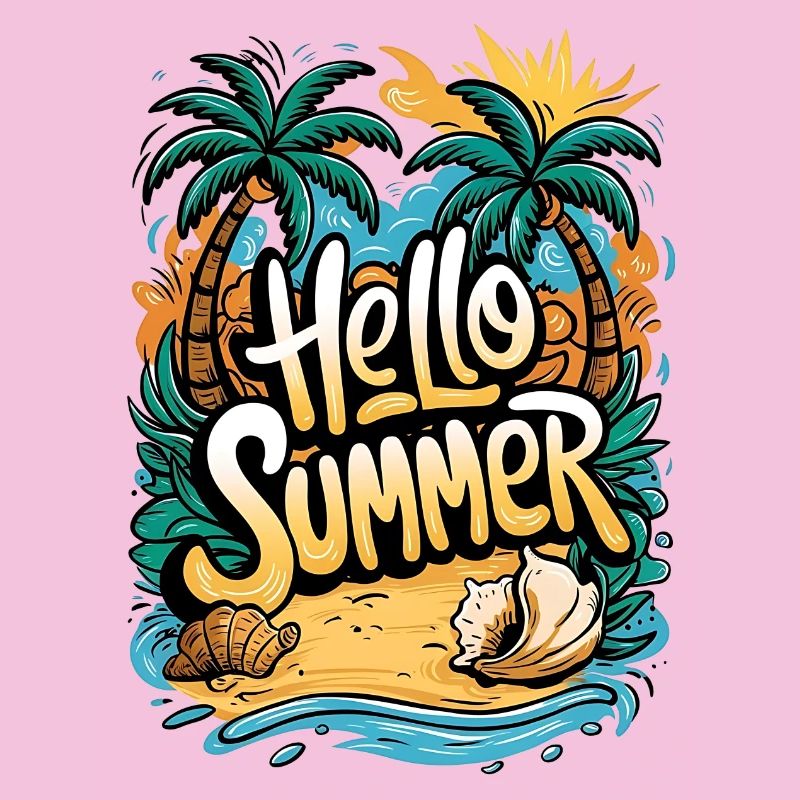 Tropical Summer Beach Design
