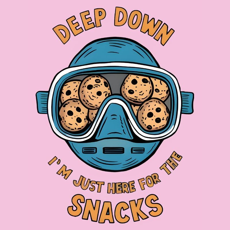 I Dive Deep for Snacks