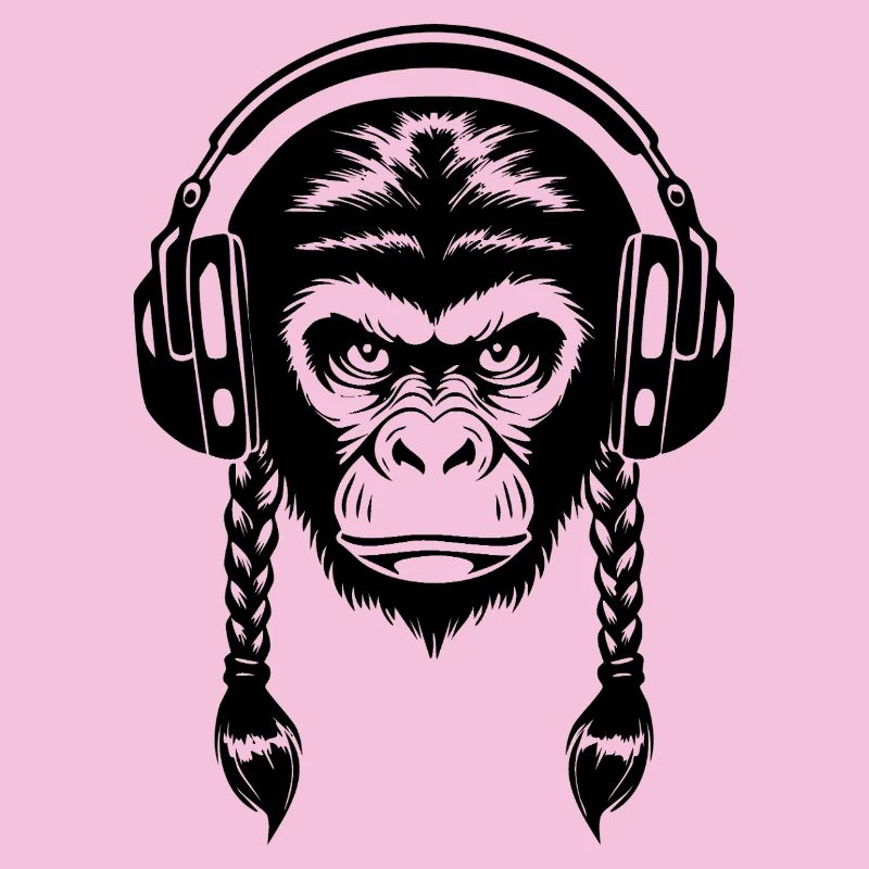Electro Affenkopf Synth Wave Edition Shirt