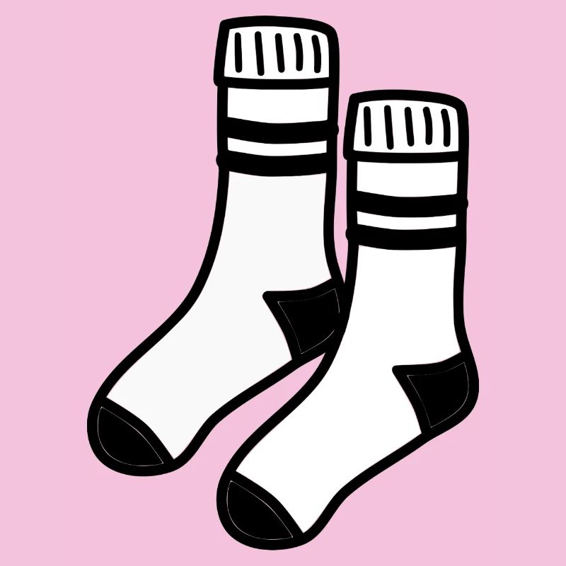 Chaussettes blanches
