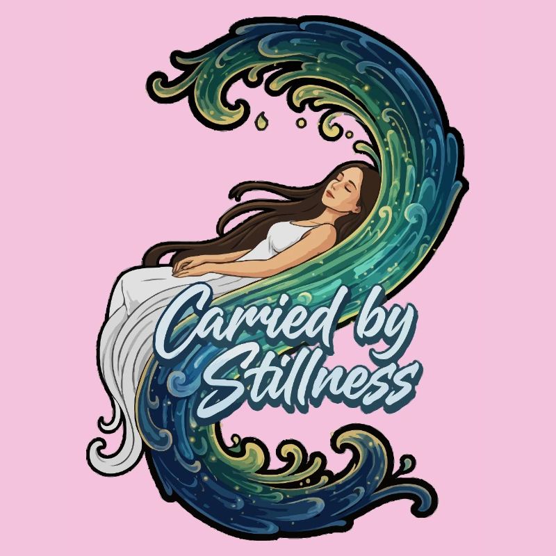 Carried by stillness lying down