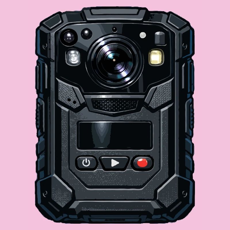 Robuste Action Cam-Illustration