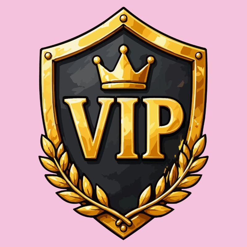 VIP Crown Shield Ornament
