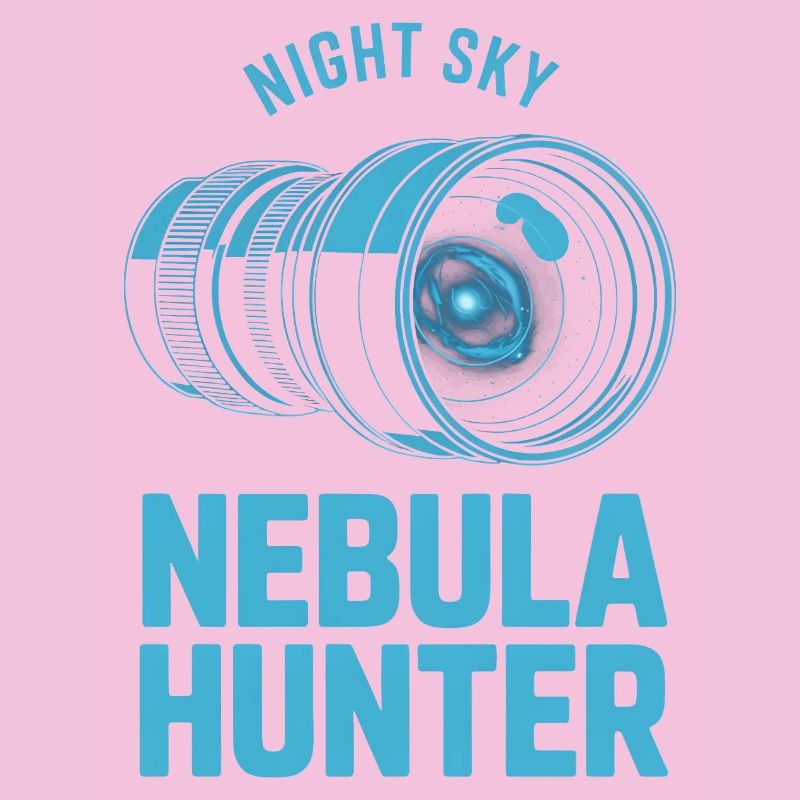 Nebula Hunter Night Sky Telescope Tee