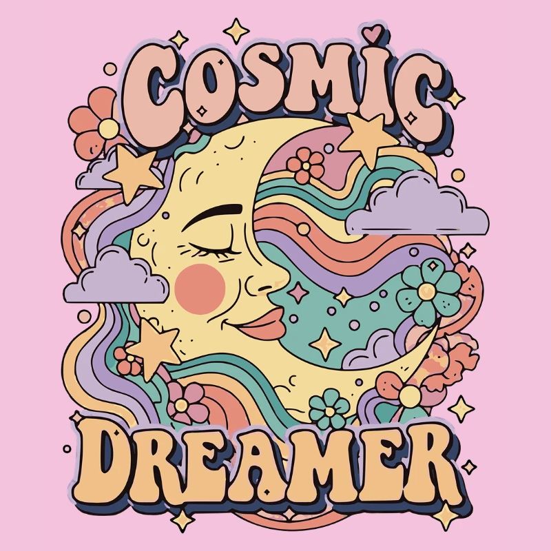 Psychedelisch Retro – Cosmic Dreamer