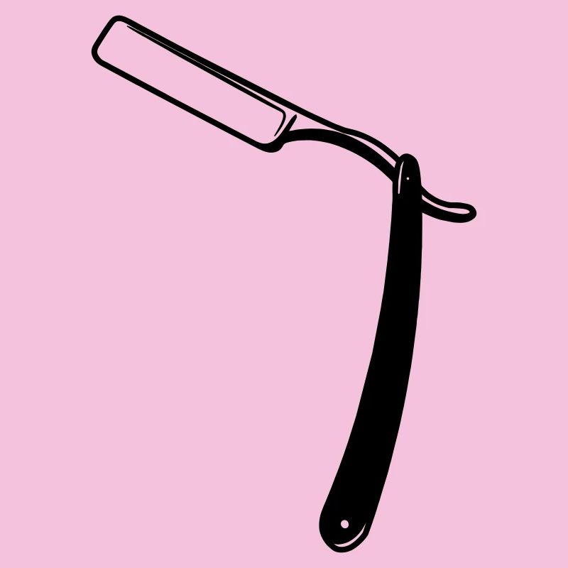 Razor open transparent shadow image