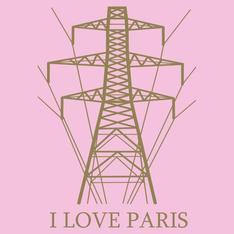 Ironic I love Paris Eiffel Tower as a power pole
