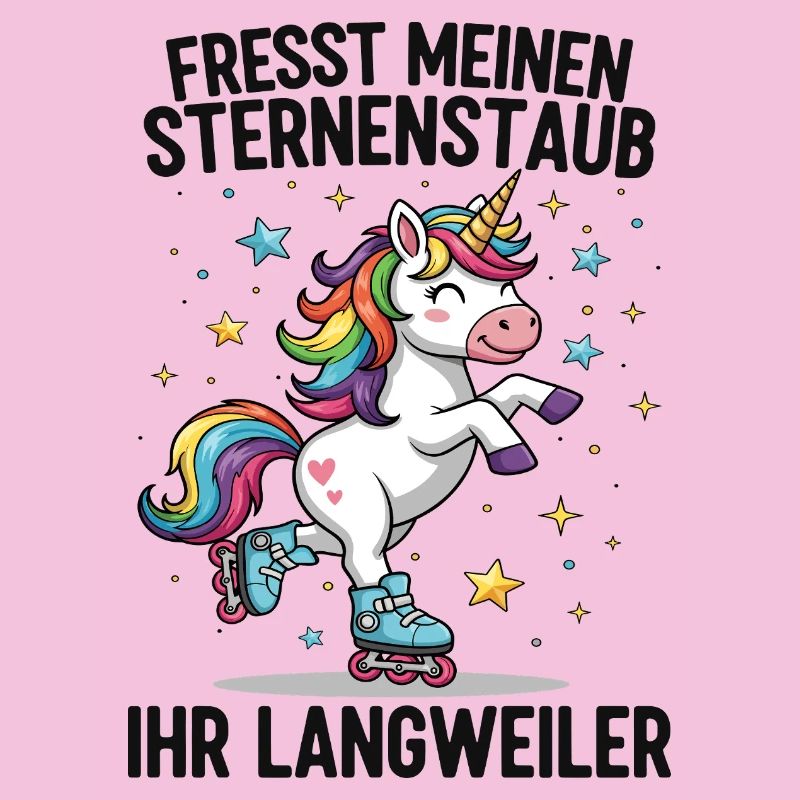 Rollschuh Einhorn