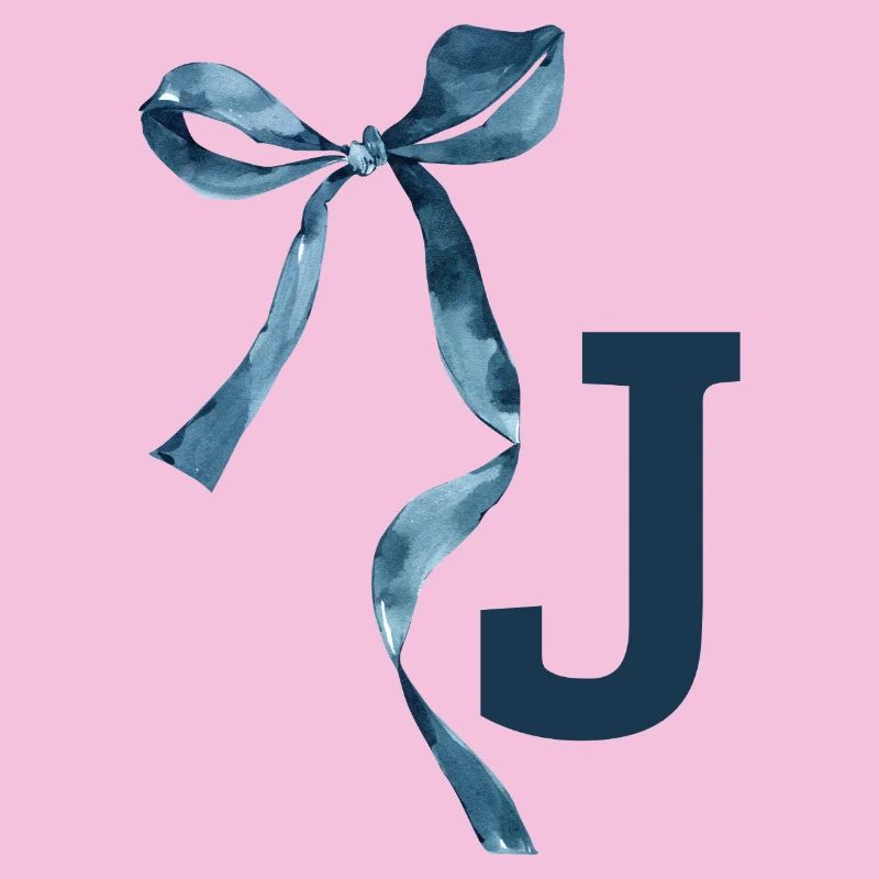 Monogramme j idée cadeau 