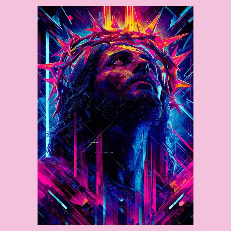 Neon-Dornenkrone