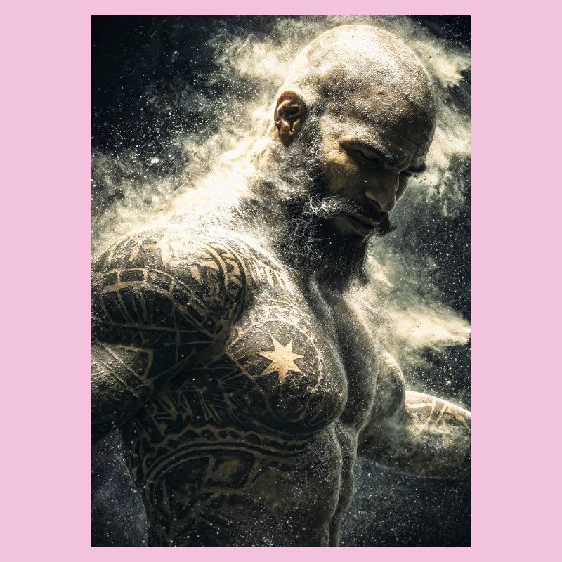 Dustbound Warrior Ink