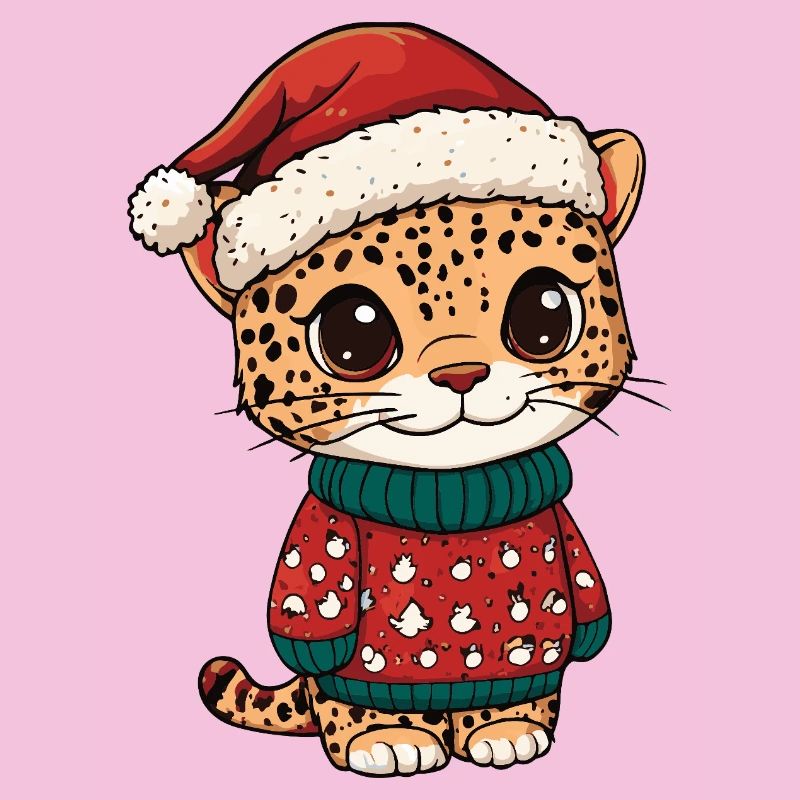 Noël de Noël léopard
